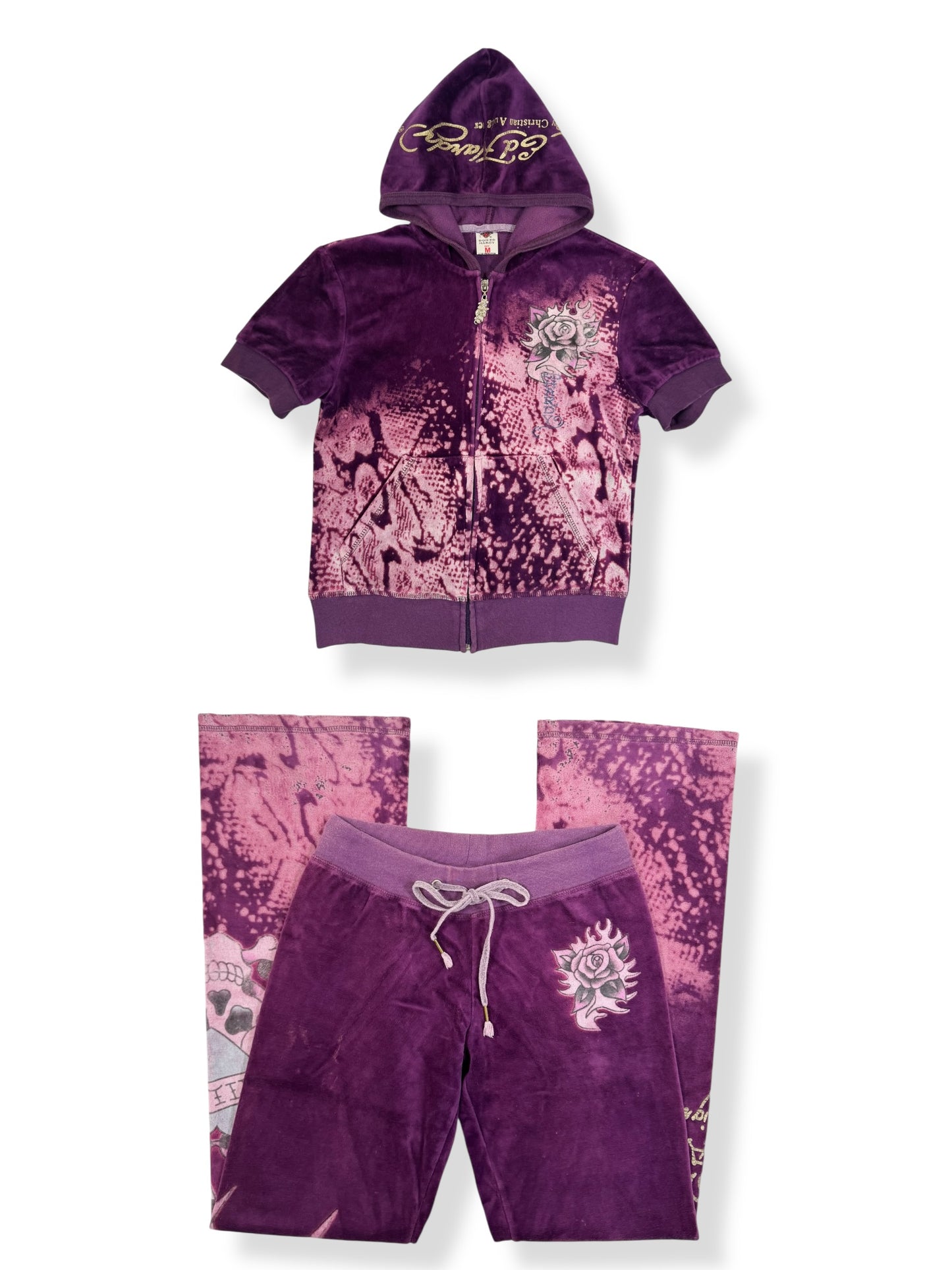 Ed Hardy Purple Tracksuit ♡ S