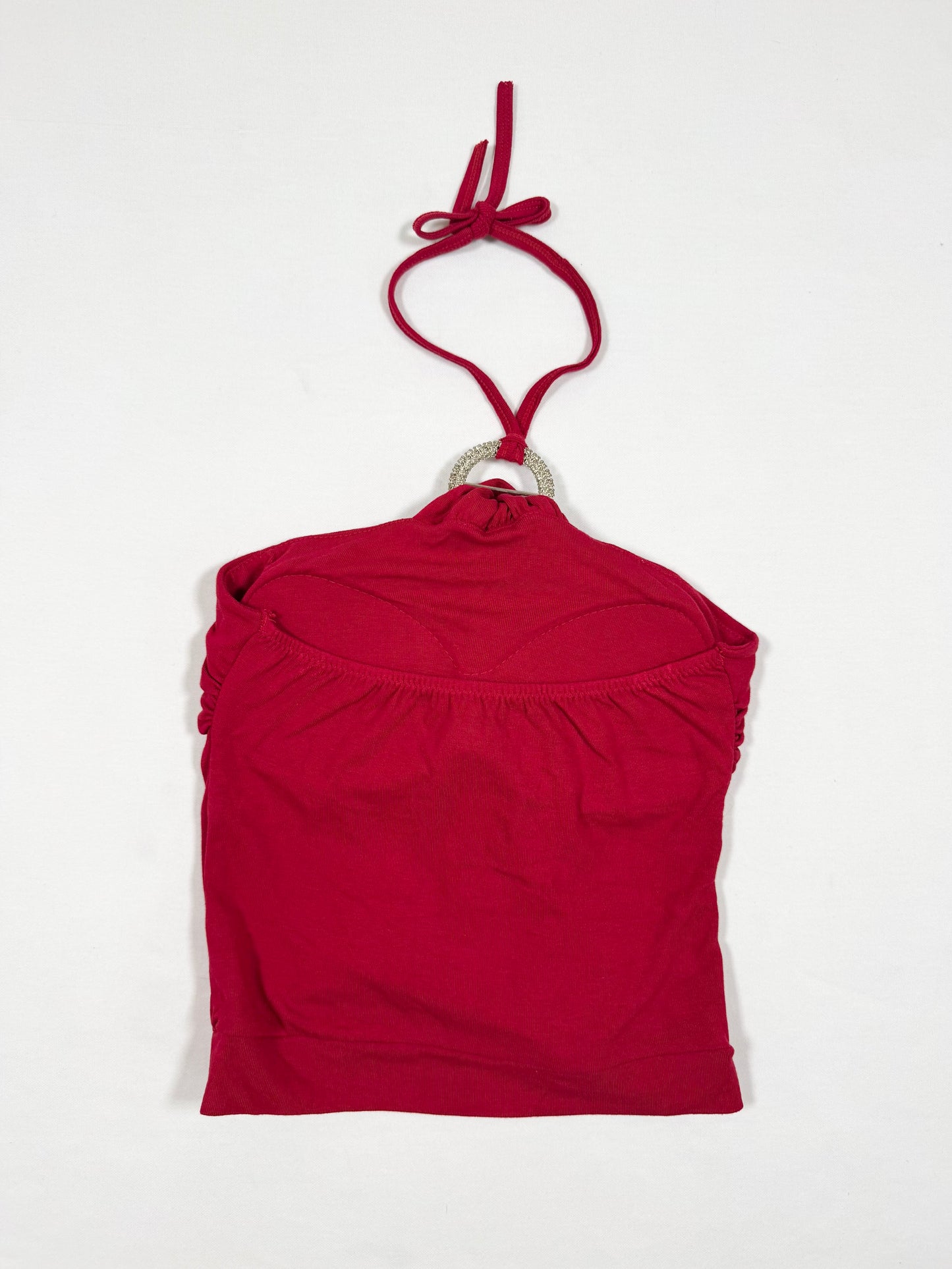 Red O-ring Halter ♡ Size XS