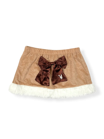Playboy Bow Mini Skirt
