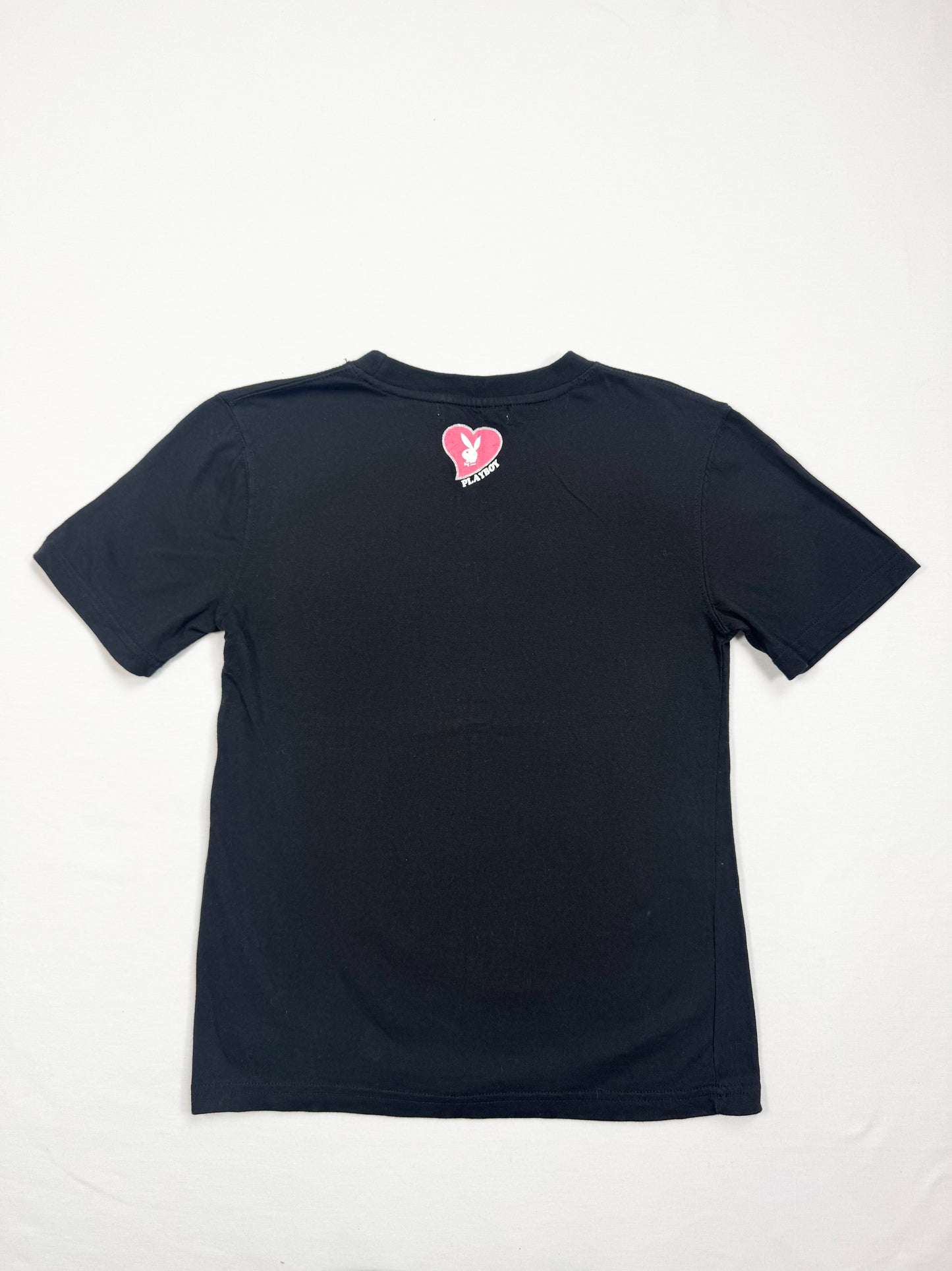 Black Playboy Pink & Green Logo Tee ♡