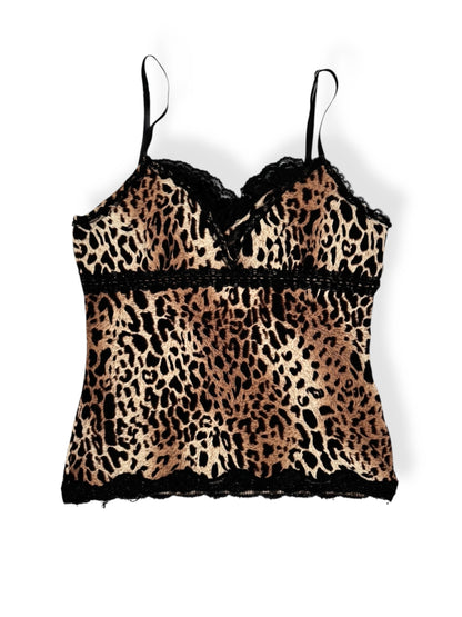 Leopard Ruffle Cami
