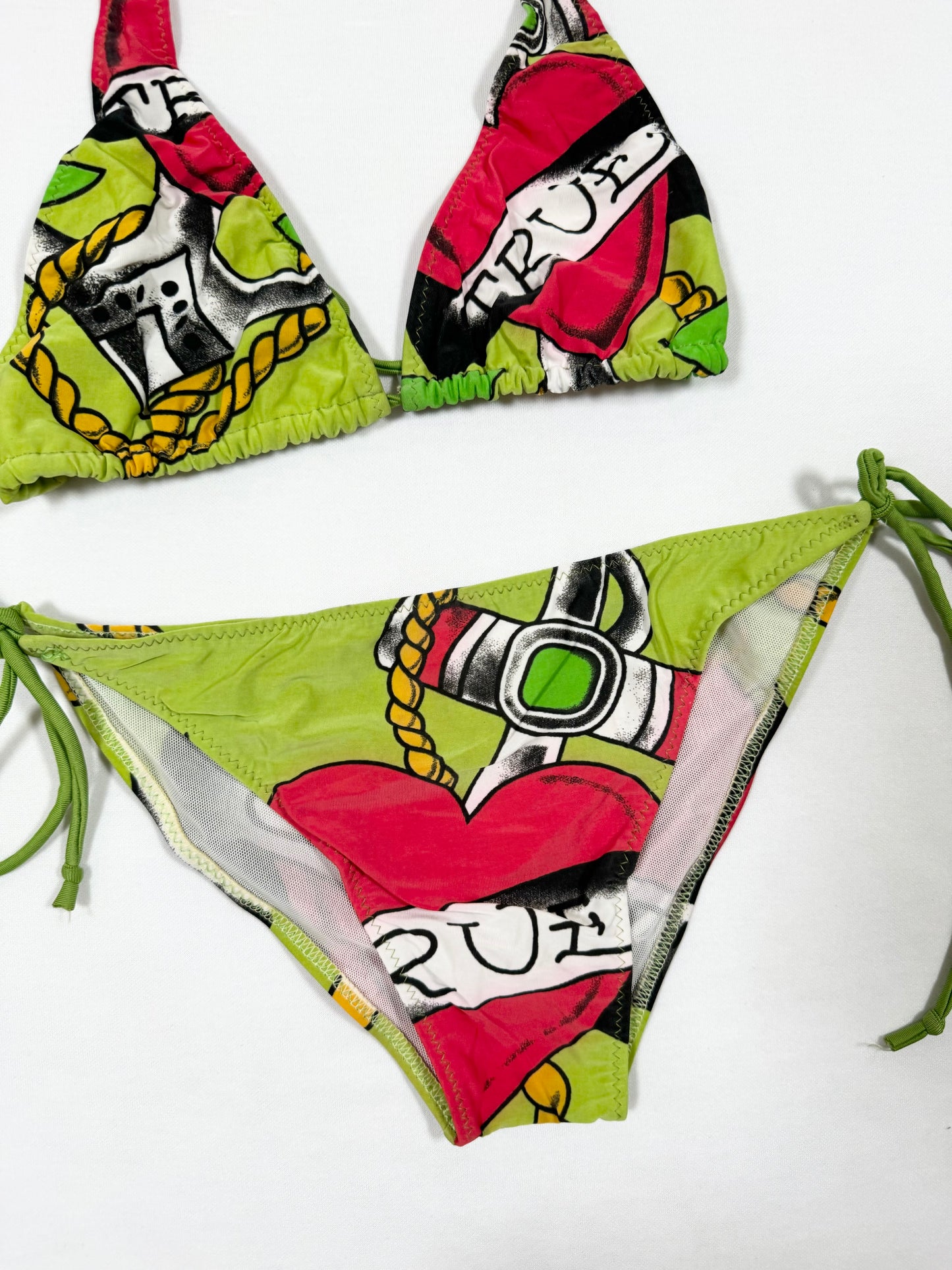 Green Ed Hardy Bikini