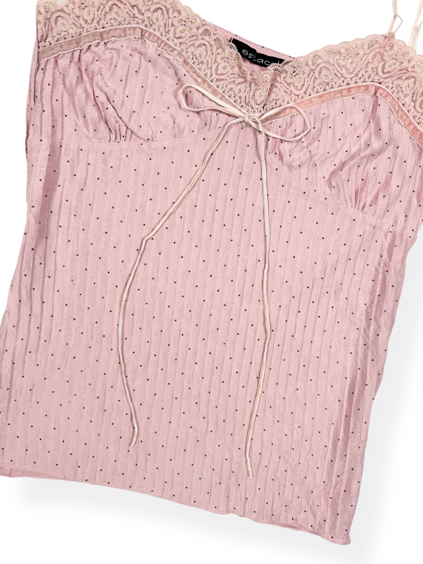 Pink Polka Cami