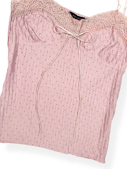 Pink Polka Cami