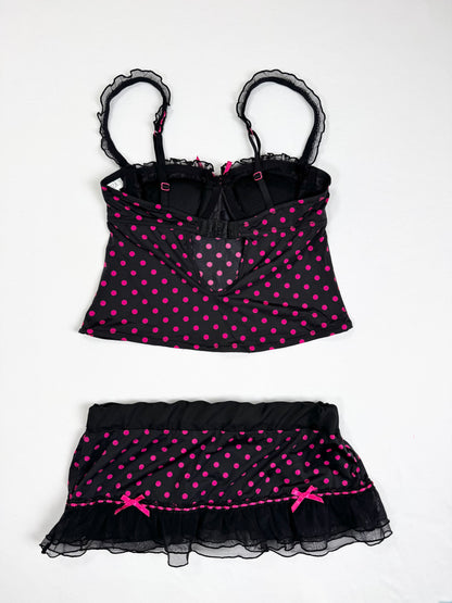 La Senza Polka Cami Set ♡ S