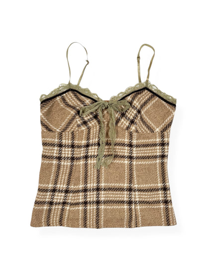 Plaid Cami ♡ Size M