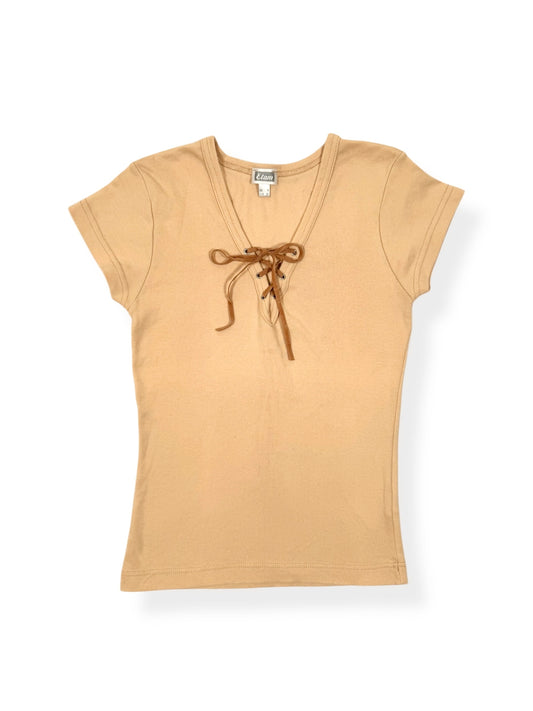 Lace Up Tee