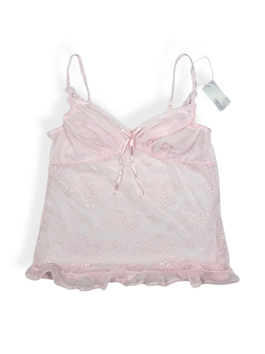 Pink Lace Cami