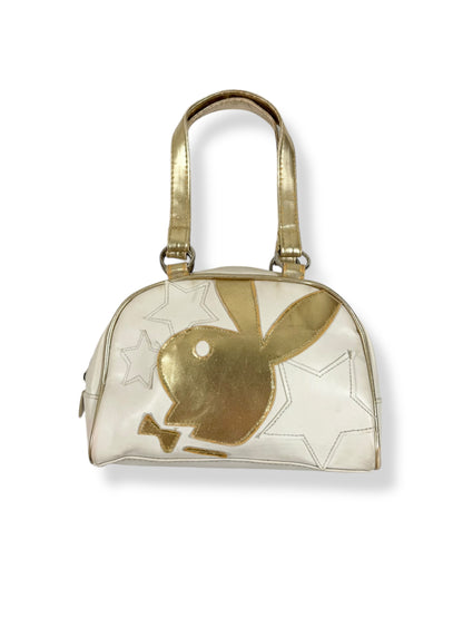 Playboy Gold & White Bag ☆