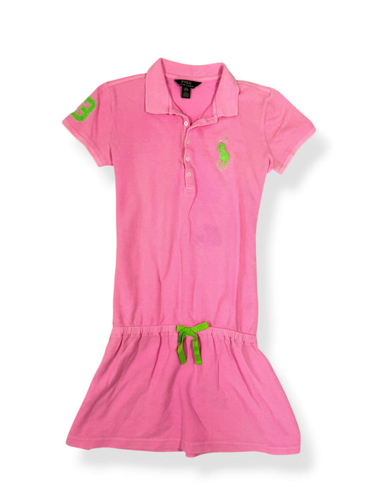 Polo Pink & Green Dress ♡ S/M