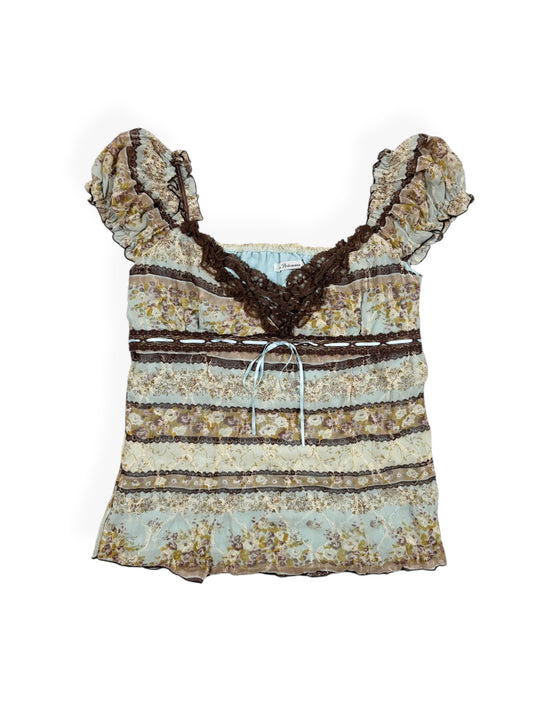 Lace Babydoll Top ♡ Size S