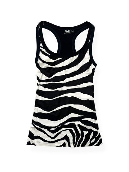 D&G Zebra Silk Tank