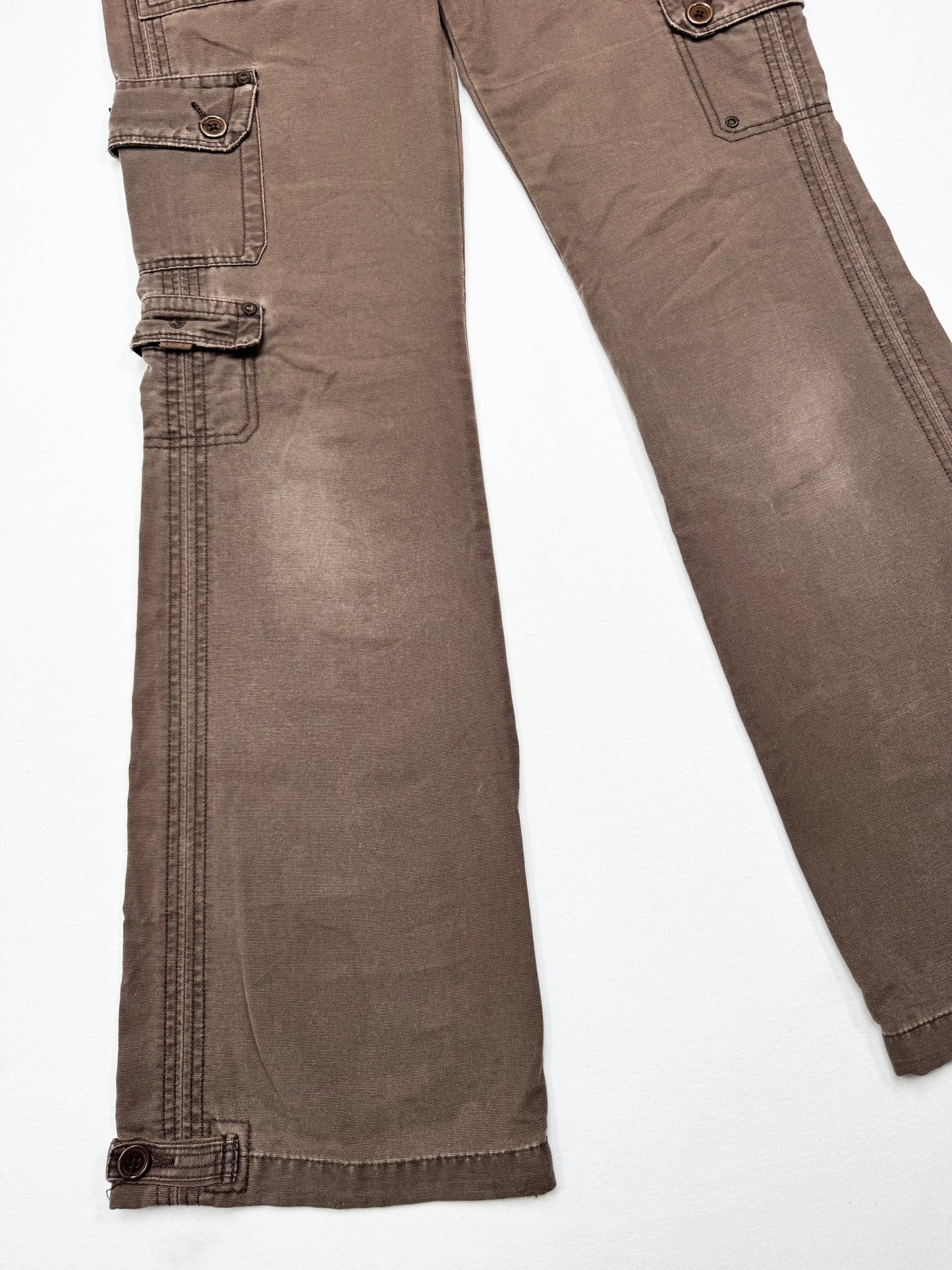Abercrombie Brown Cargo Pants ♡ S