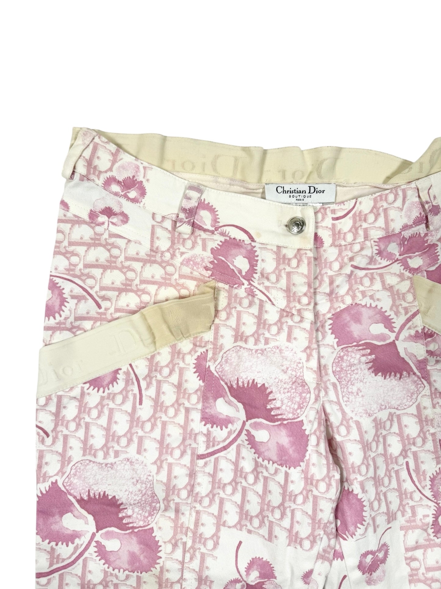 Christian Dior Cherry Blossom Monogram Pants