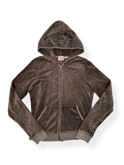 Juicy Couture Brown Zip Up ♡ Size L