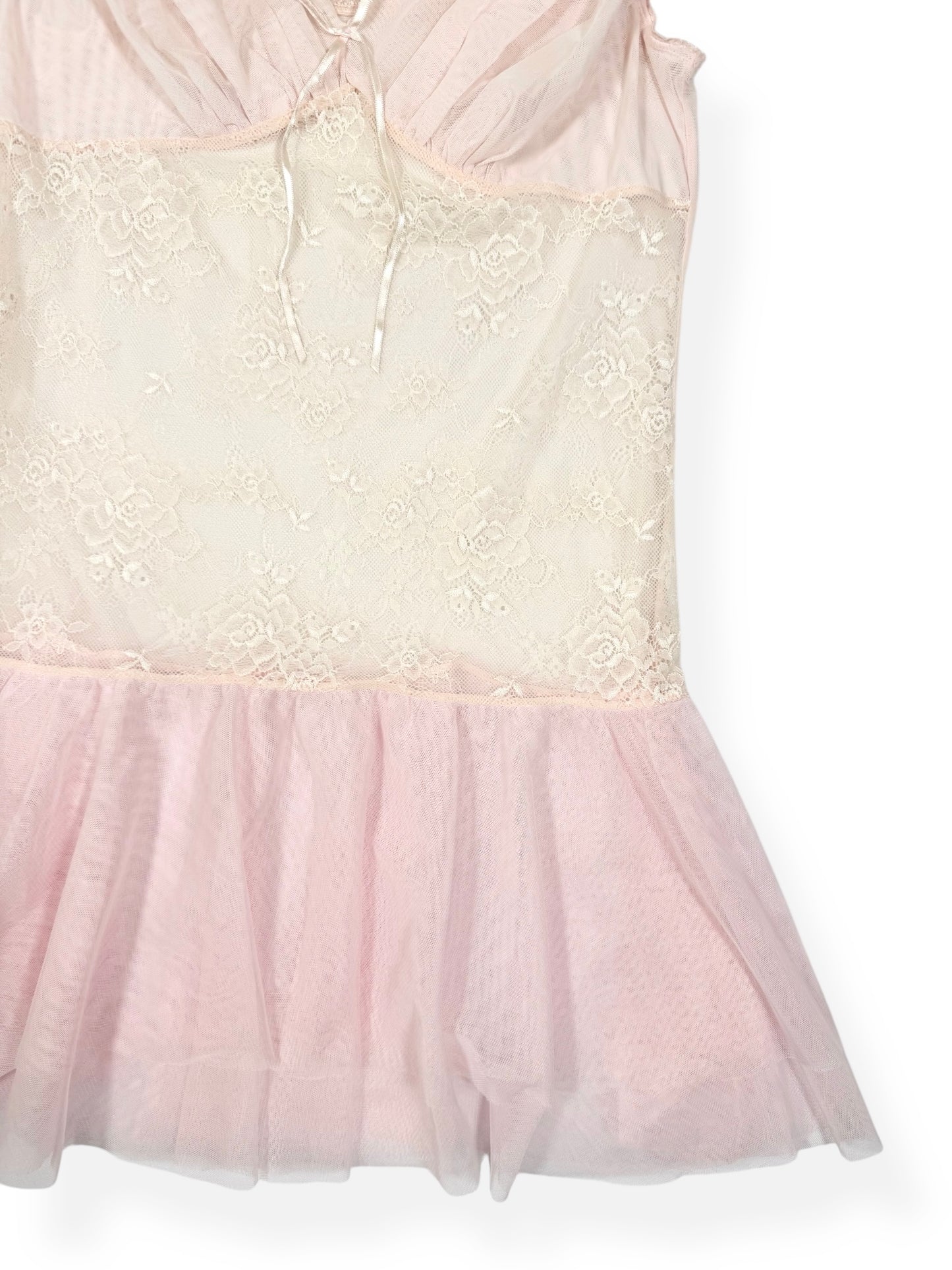 Pink Micromesh Princess Dress