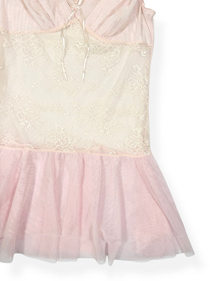 Pink Micromesh Princess Dress
