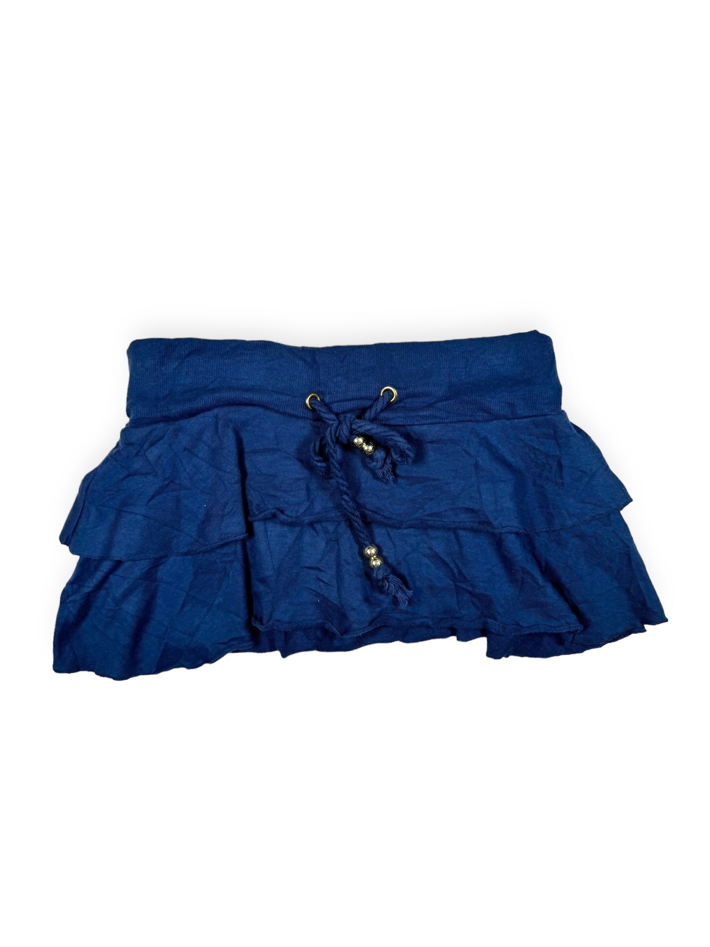 Navy Blue Micro Skirt