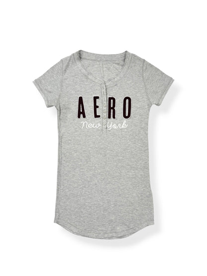 Aero Henley Tee ♡ M