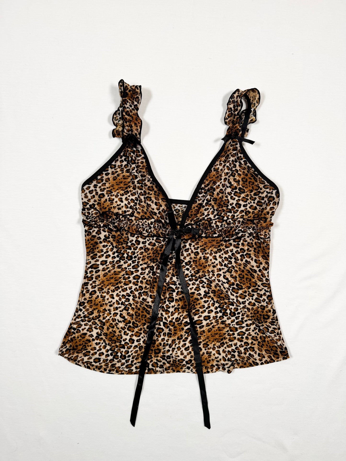 Leopard Cami & Skirt Set