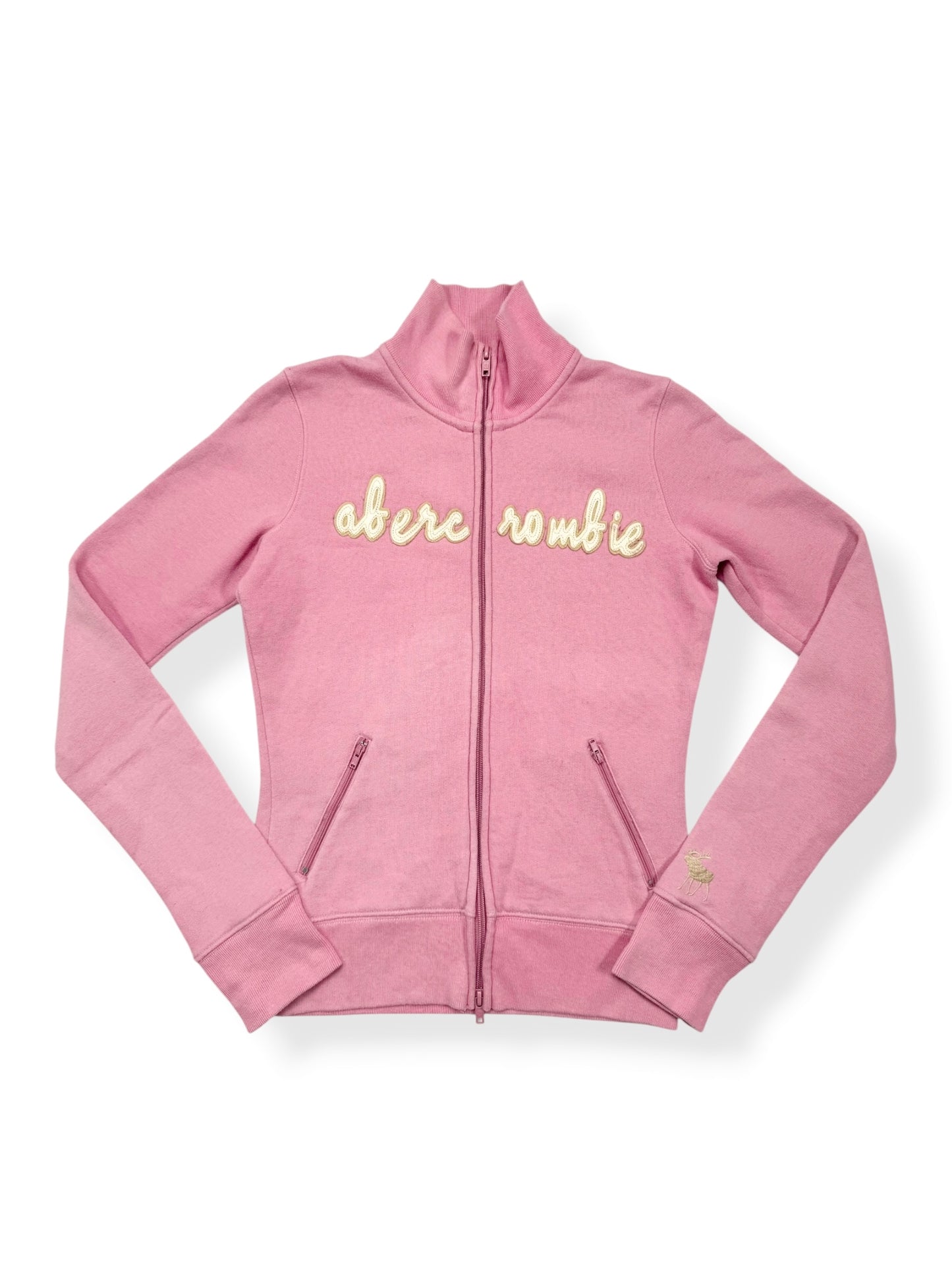 Abercrombie Pink Zip Up ♡ S