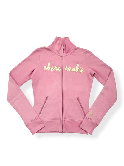 Abercrombie Pink Zip Up ♡ S