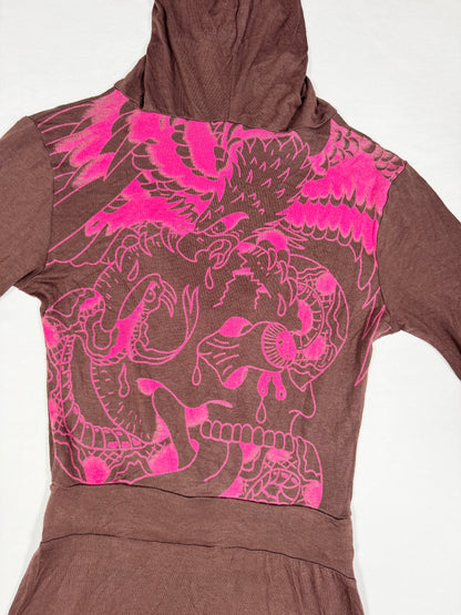 Ed Hardy Brown Dress ♡ Size S