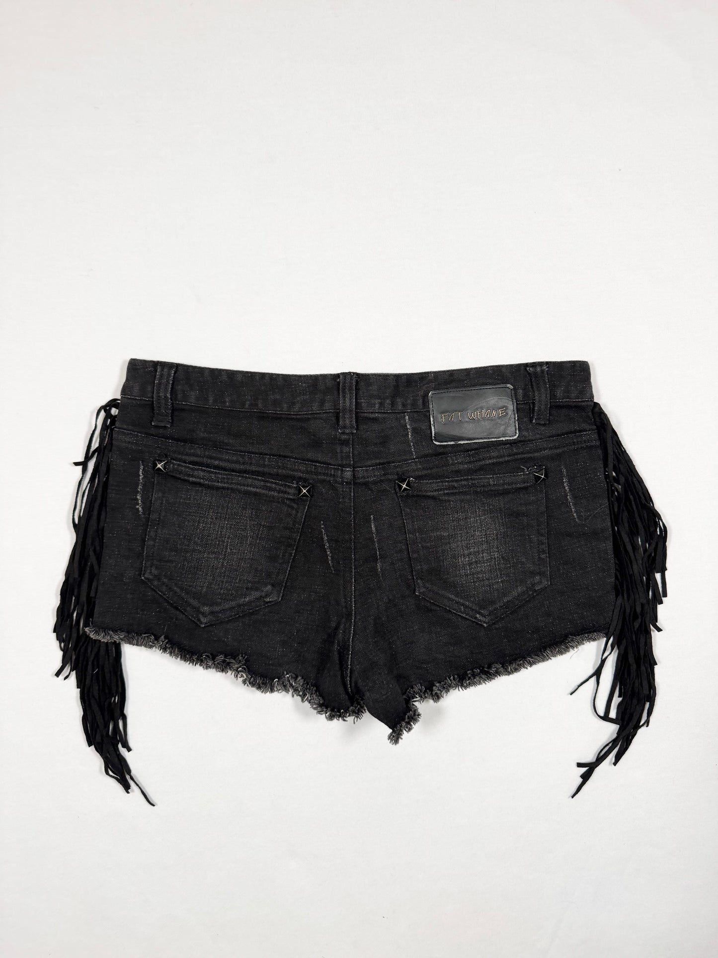 Fringe Mini Shorts ♡ Size S