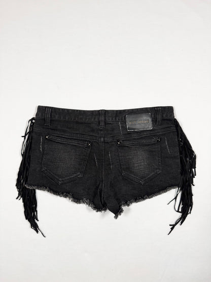 Fringe Mini Shorts ♡ Size S
