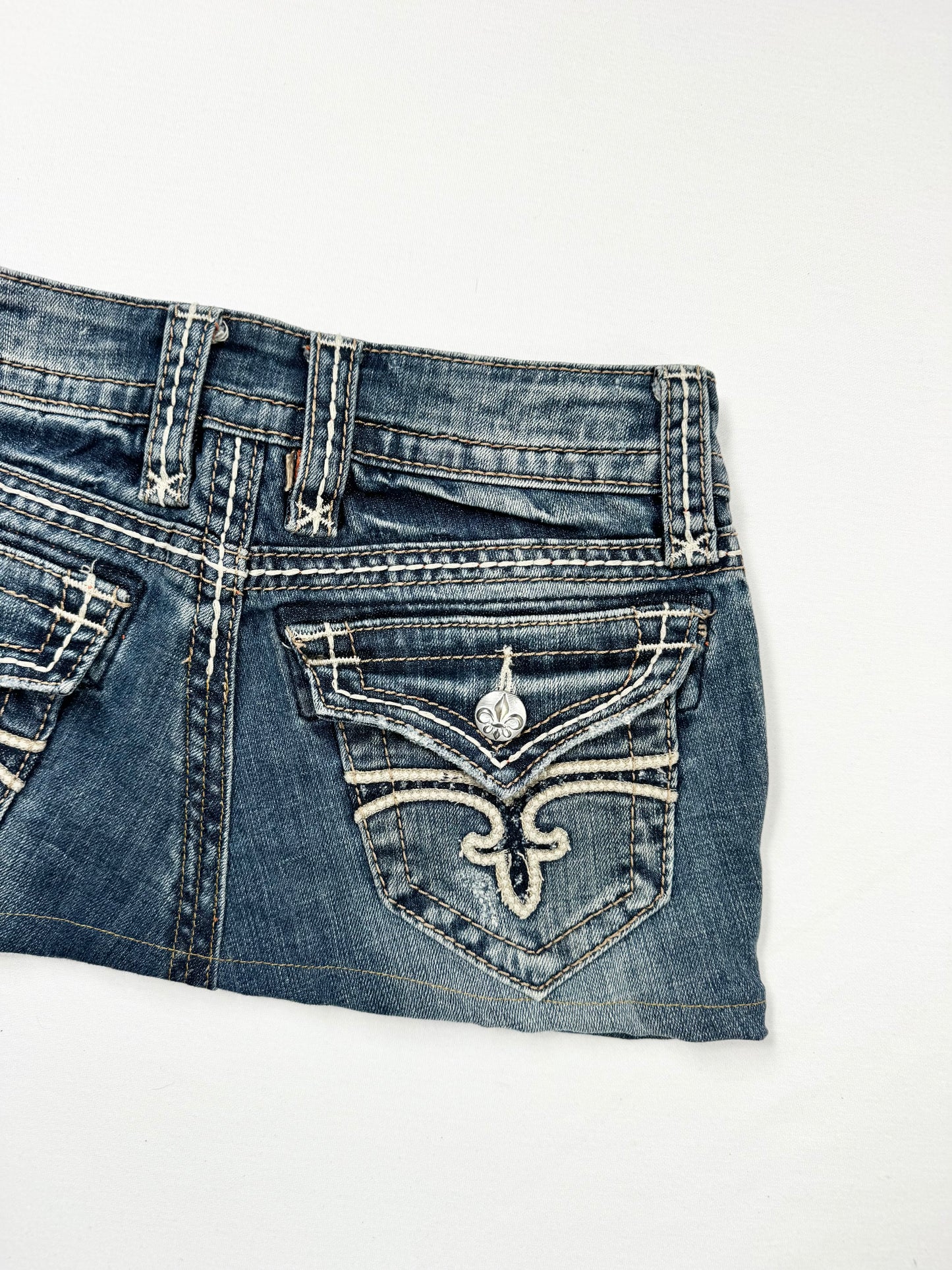 Rock Revival Mini Skirt ♡ 25”
