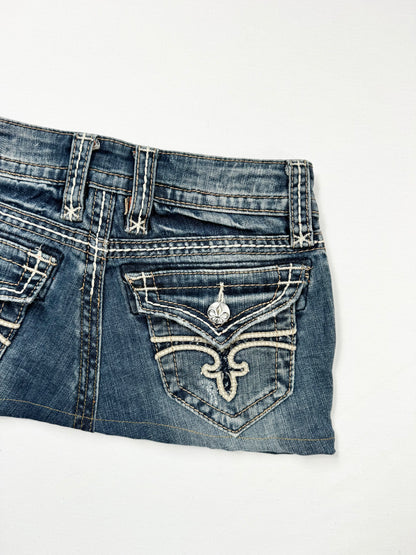 Rock Revival Mini Skirt ♡ 25”
