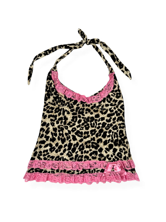 Leopard Halter ♡ Size S