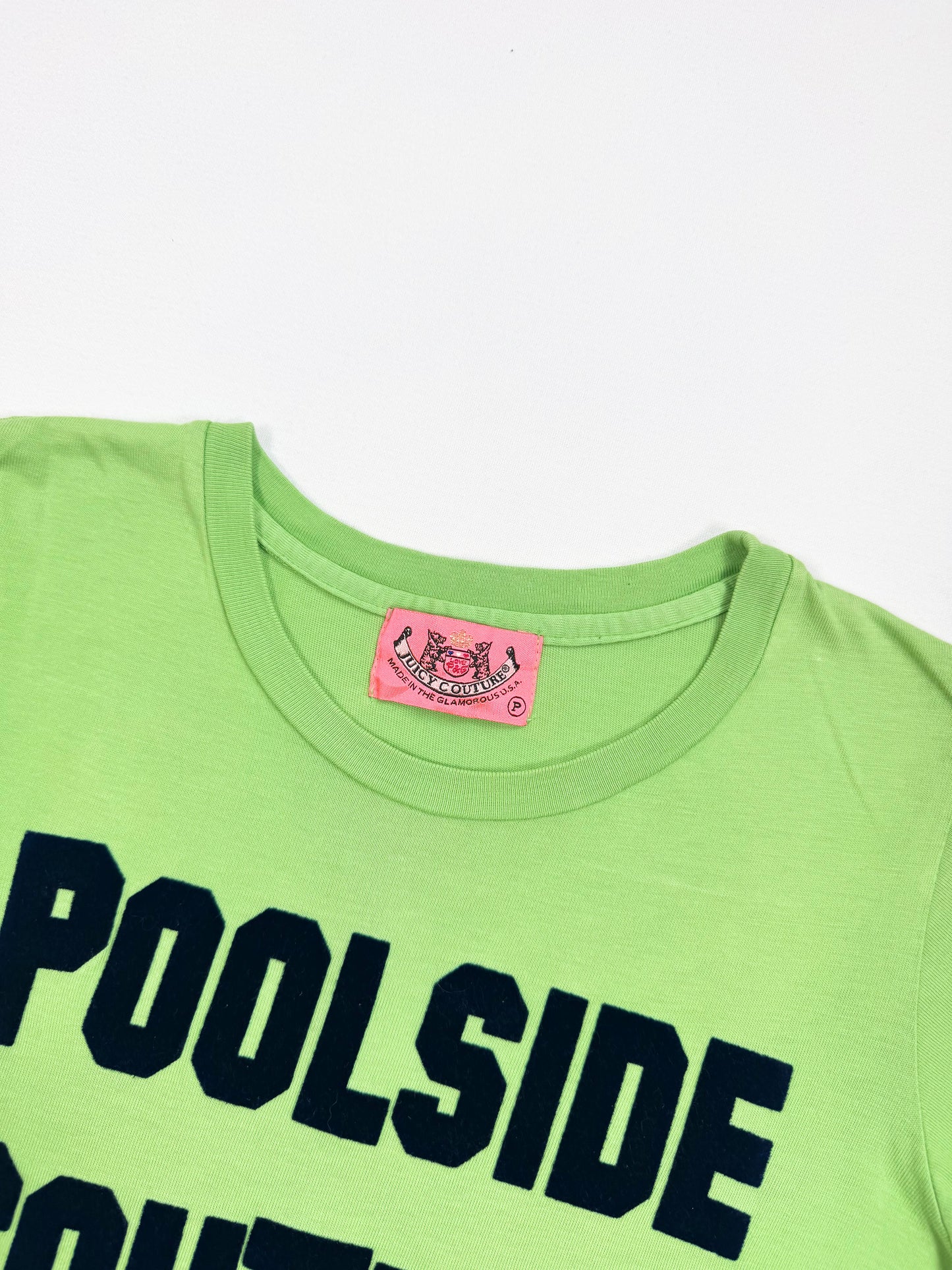 Green Juicy “Poolside Couture” Tee ♡  XS