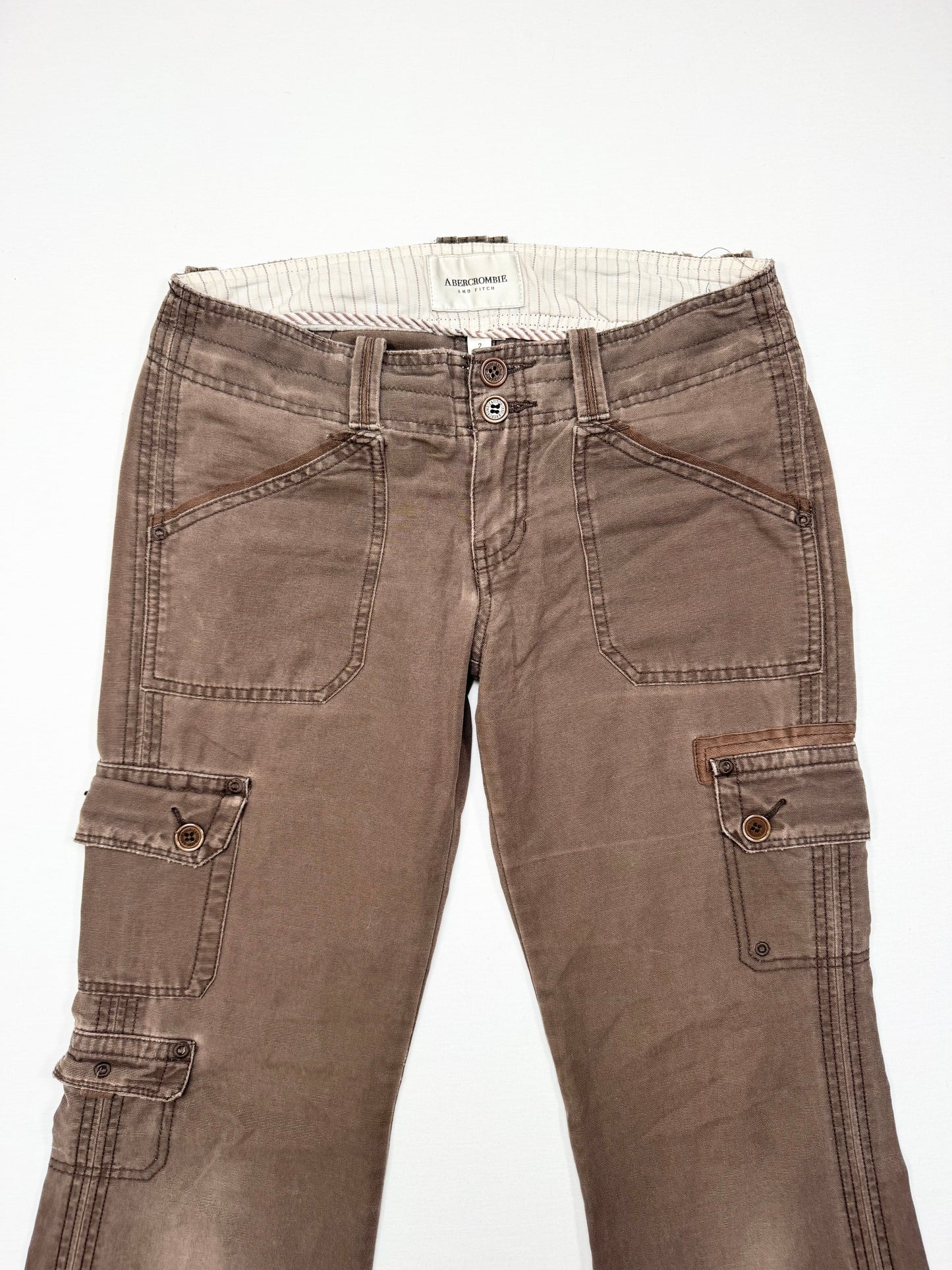 Abercrombie Brown Cargo Pants ♡ S