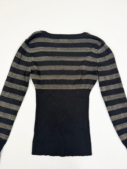 Guess Gold & Black Knit ♡ M