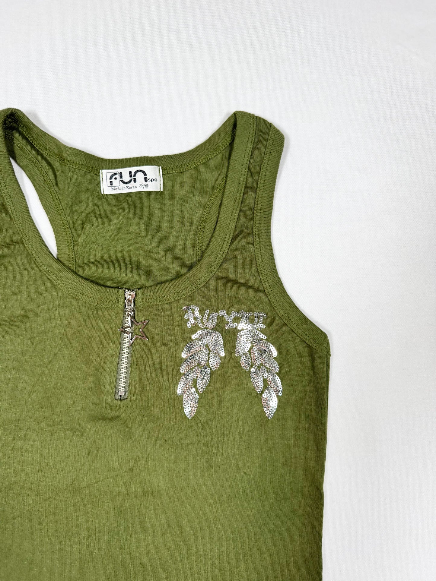 Wing Zip Tank ♡ Size S