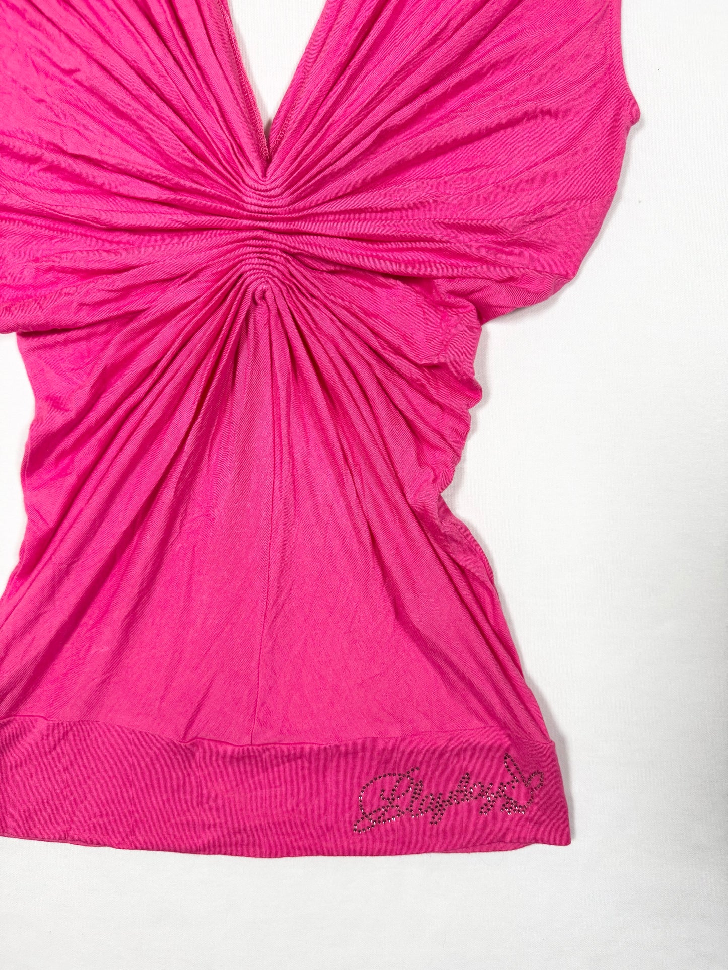 Playboy Ruched Top ♡ Size S