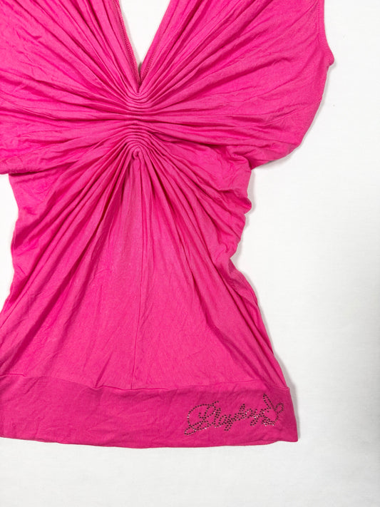 Playboy Ruched Top ♡ Size S