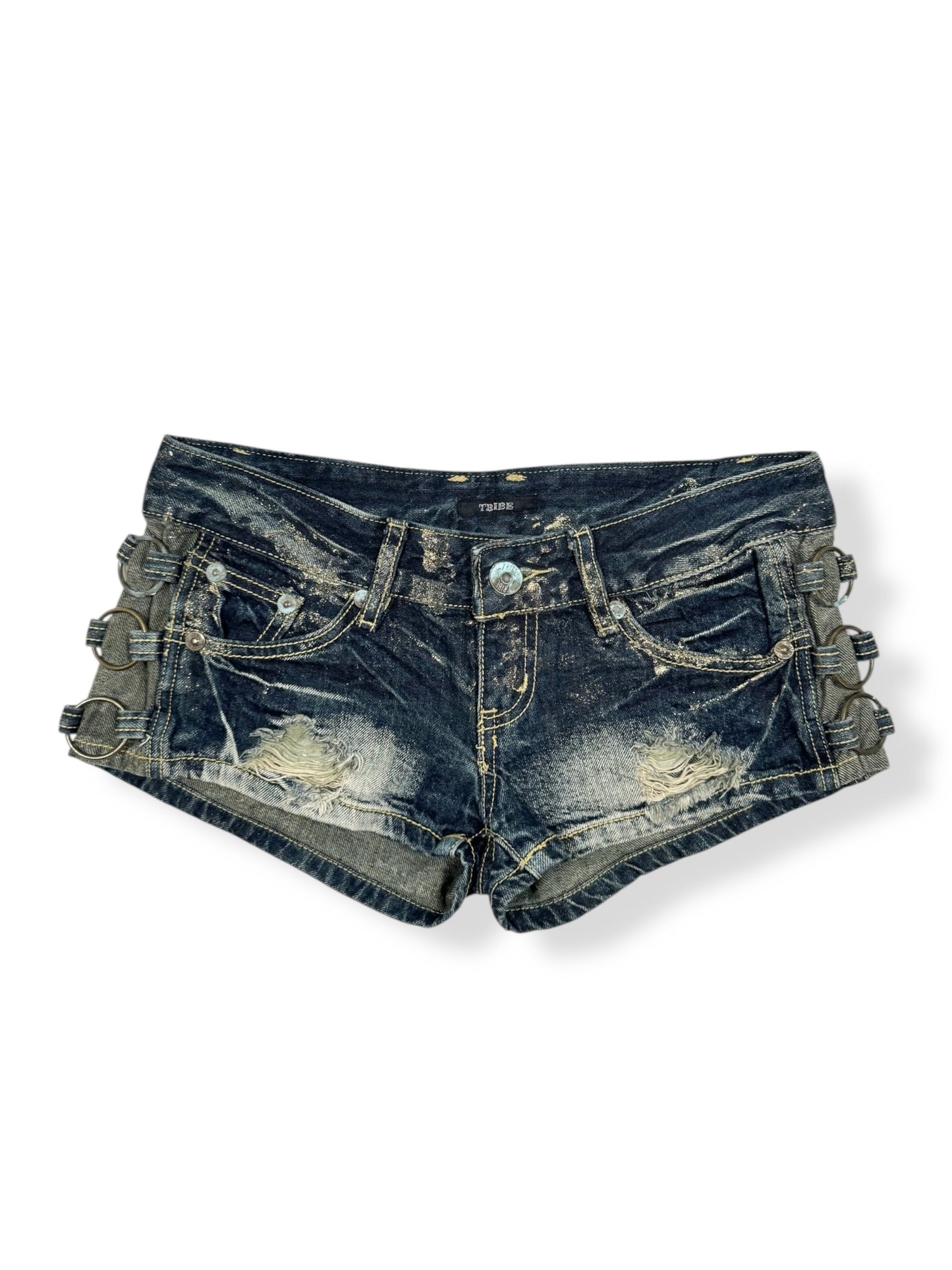 O-ring Glitter Shorts ♡ Size S