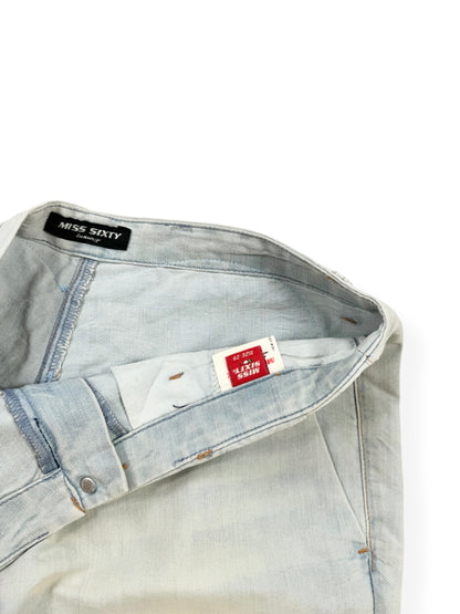Miss Sixty Butterfly Wide Leg Jeans ♡ 29”