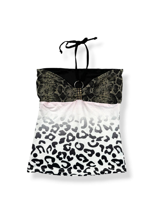 Leopard & Snakeprint Halter ♡ S