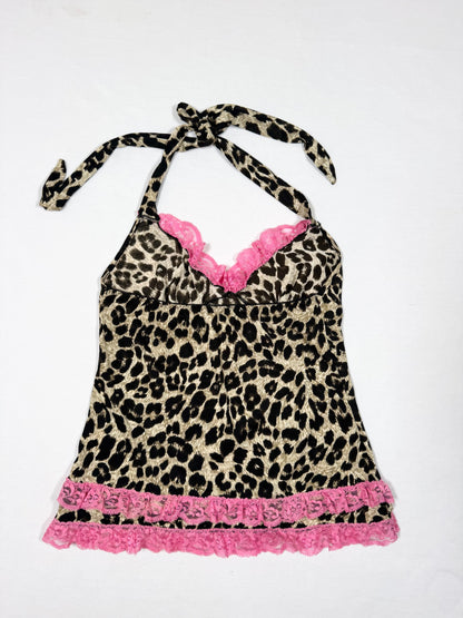 Leopard Halter ♡ Size S