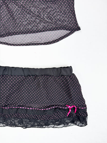 Polka Dot Cami Set ♡ S