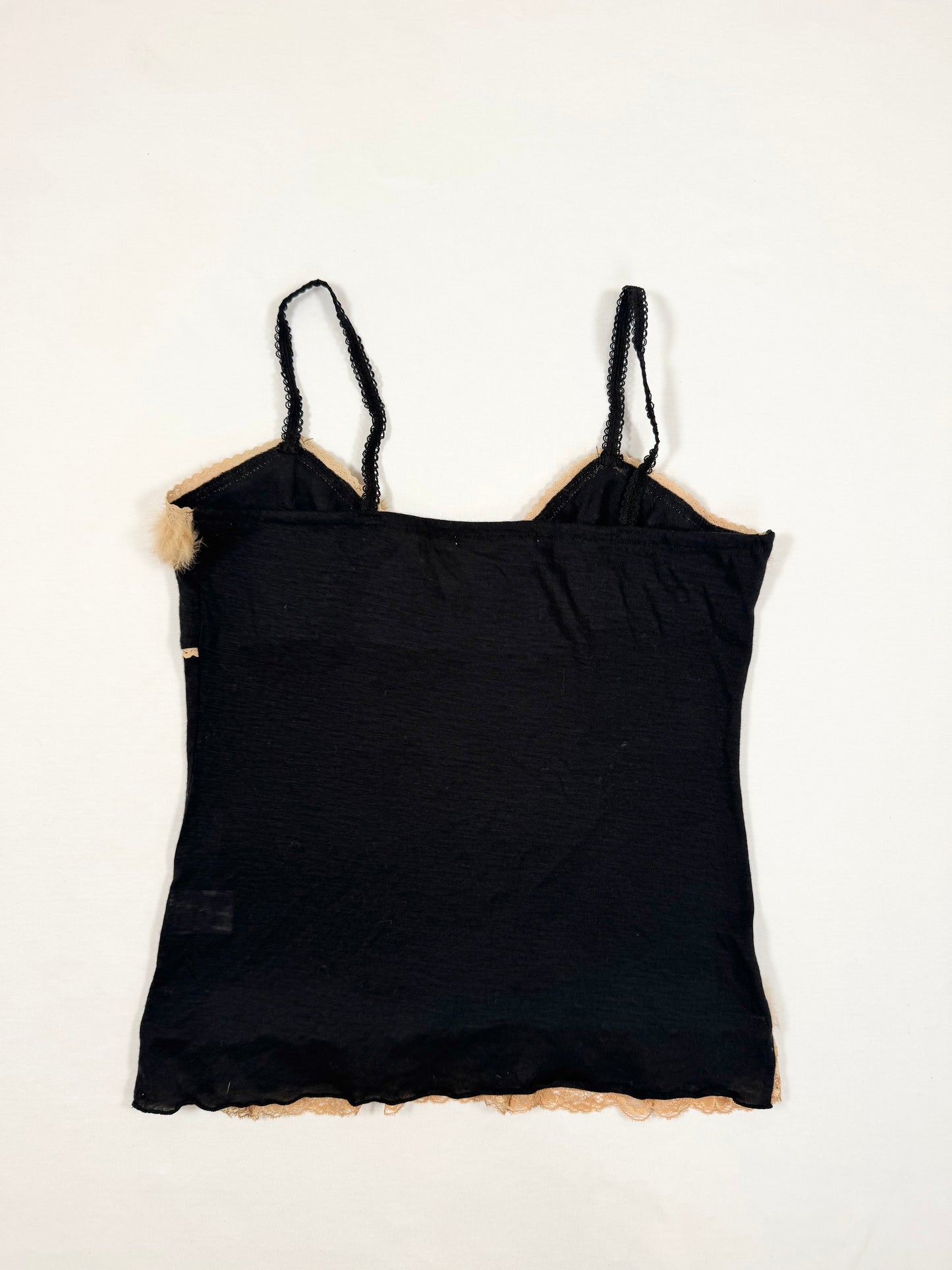 Fur Trim Cami ☆ S