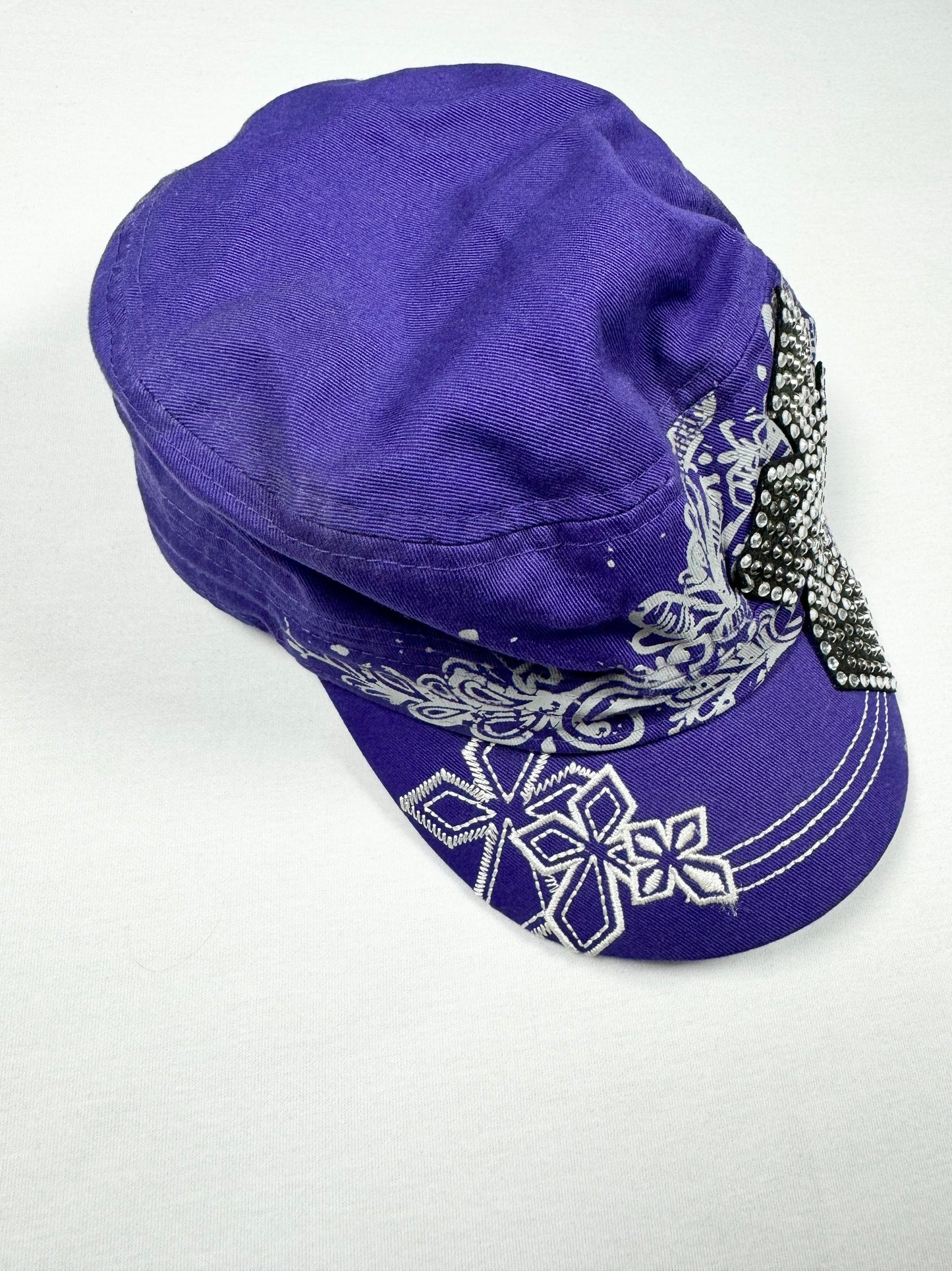 Purple Mcbling Cross Cap