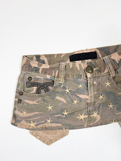 Red Pepper Camo Star Skirt