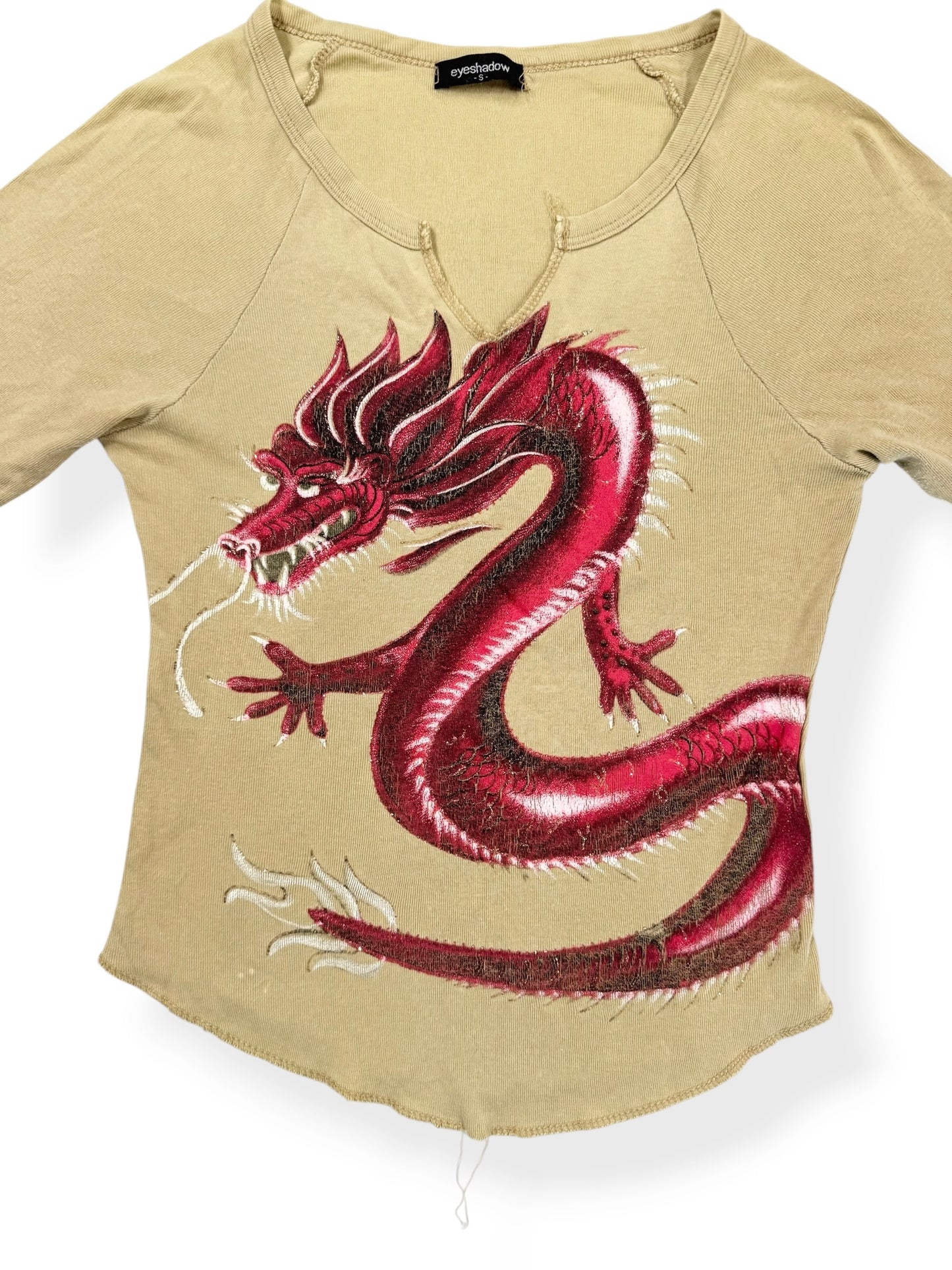Eyeshadow Dragon Long Sleeved Top  ♡ S