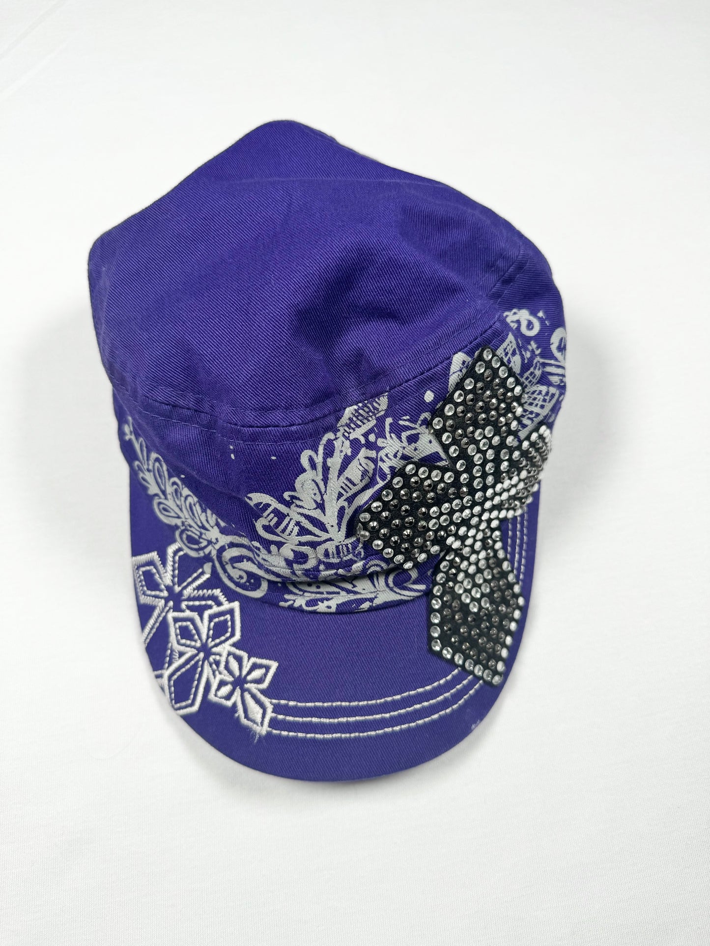 Purple Mcbling Cross Cap