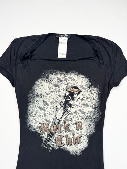 Morgan De Toi “Rock n Chic” Tee ♡ M