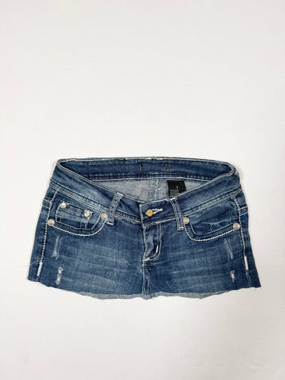 Cross Mini Skirt ♡ Size XXS